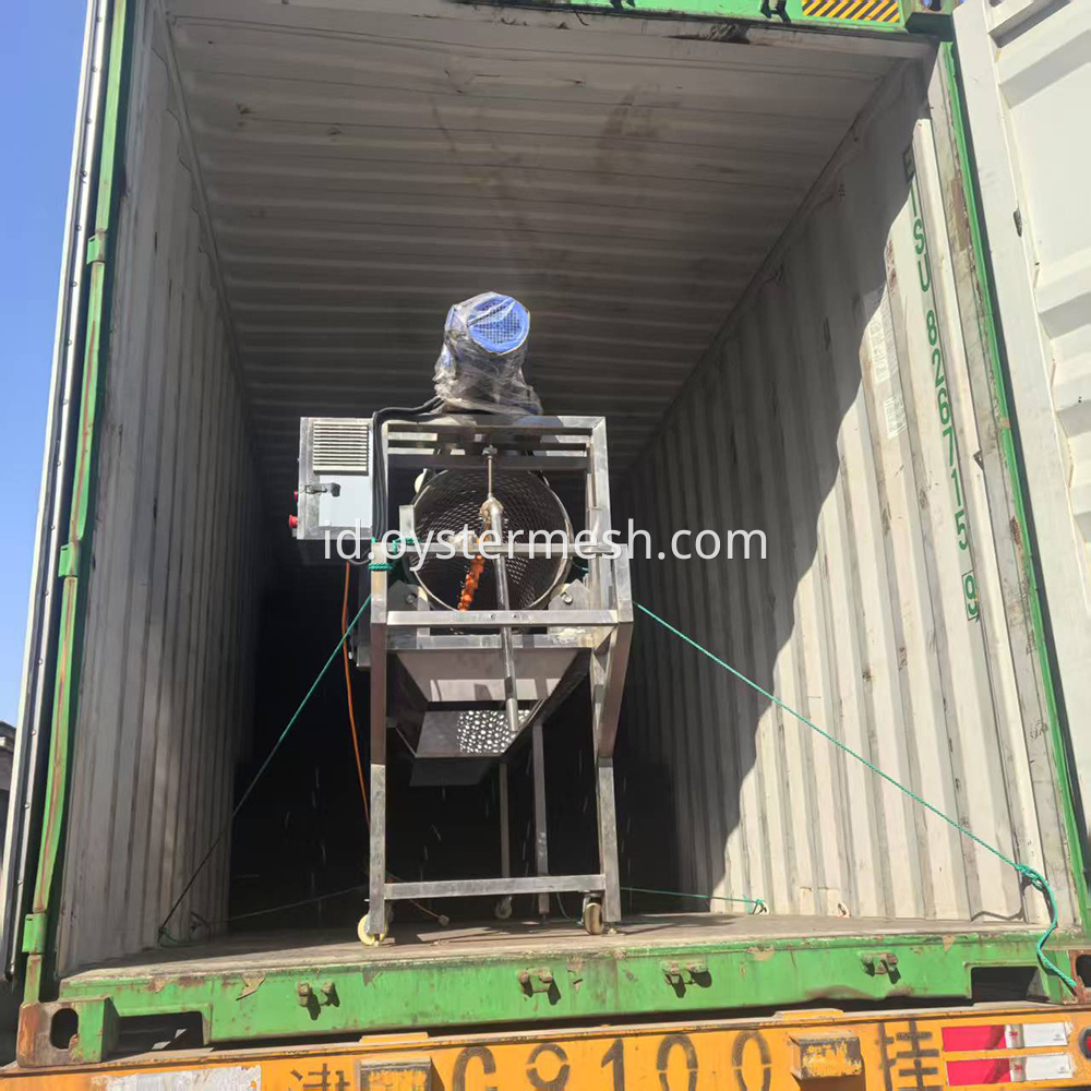 Production and Shiping of Oyster Tumbler Sorter (8)